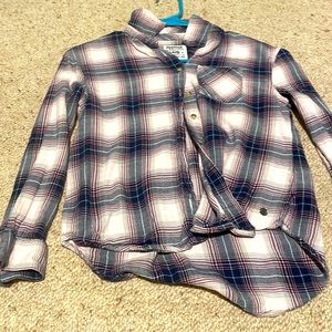 CUTE PINK PLAID SHIRT